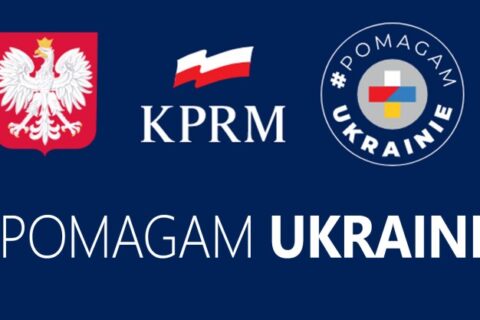 Logo Programu #Pomagam Ukrainie