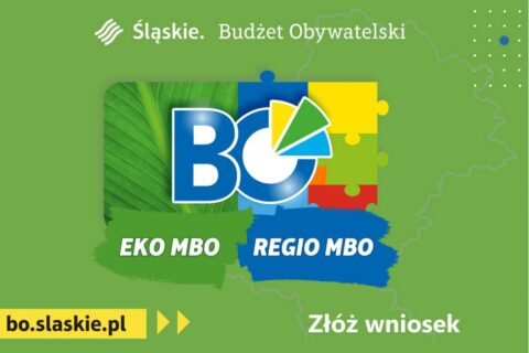 Grafika BO organizowanego przez Urząd Marszałkowski Województwa Śląskiego.