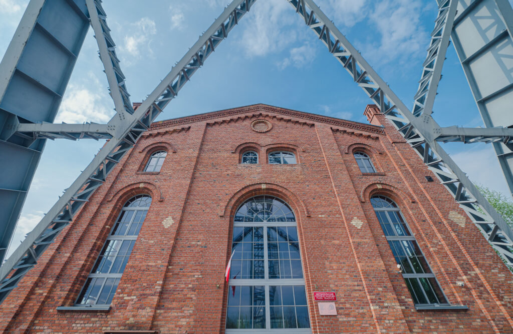 Wejście do SCK Park Tradycji.