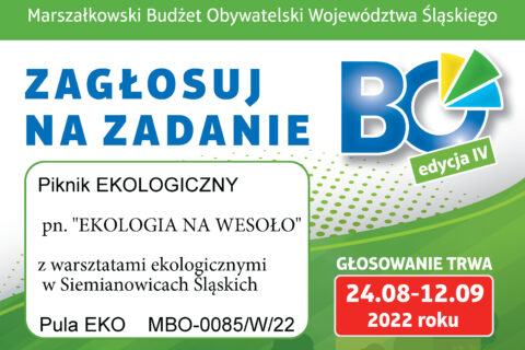 Piknik Ekologiczny pn. "Ekologia Na Wesoło" - plakat informacyjny.
