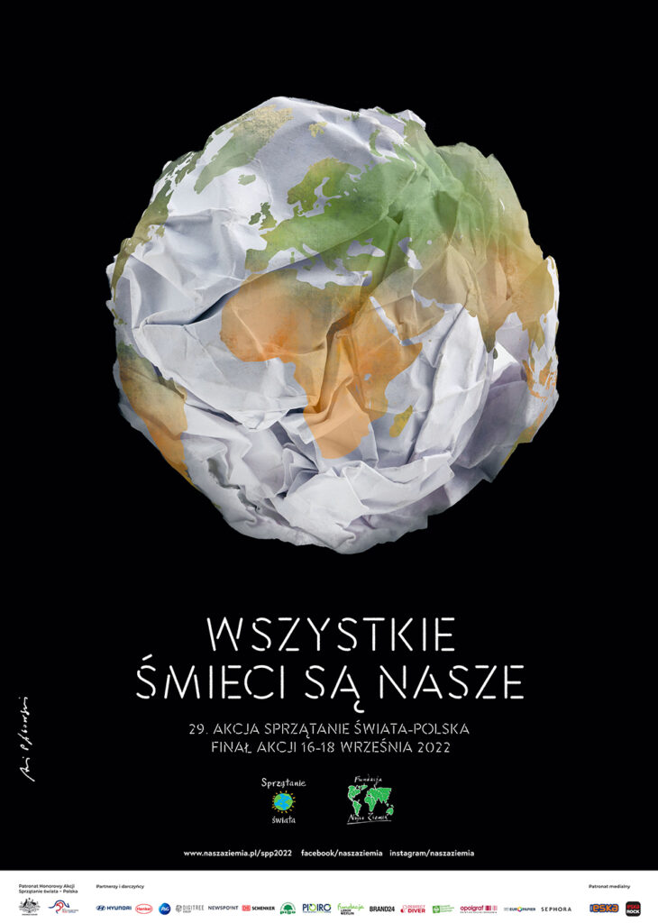 Plakat Sprzątanie Świata 2022.