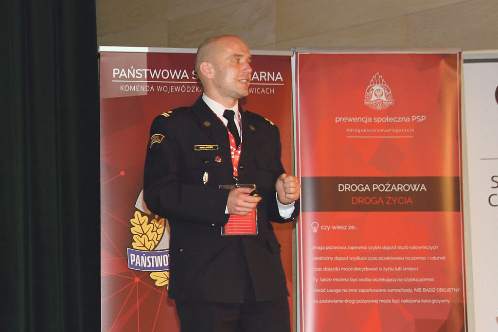 mł. bryg. Paweł Walaszek - KW PSP w Katowicach