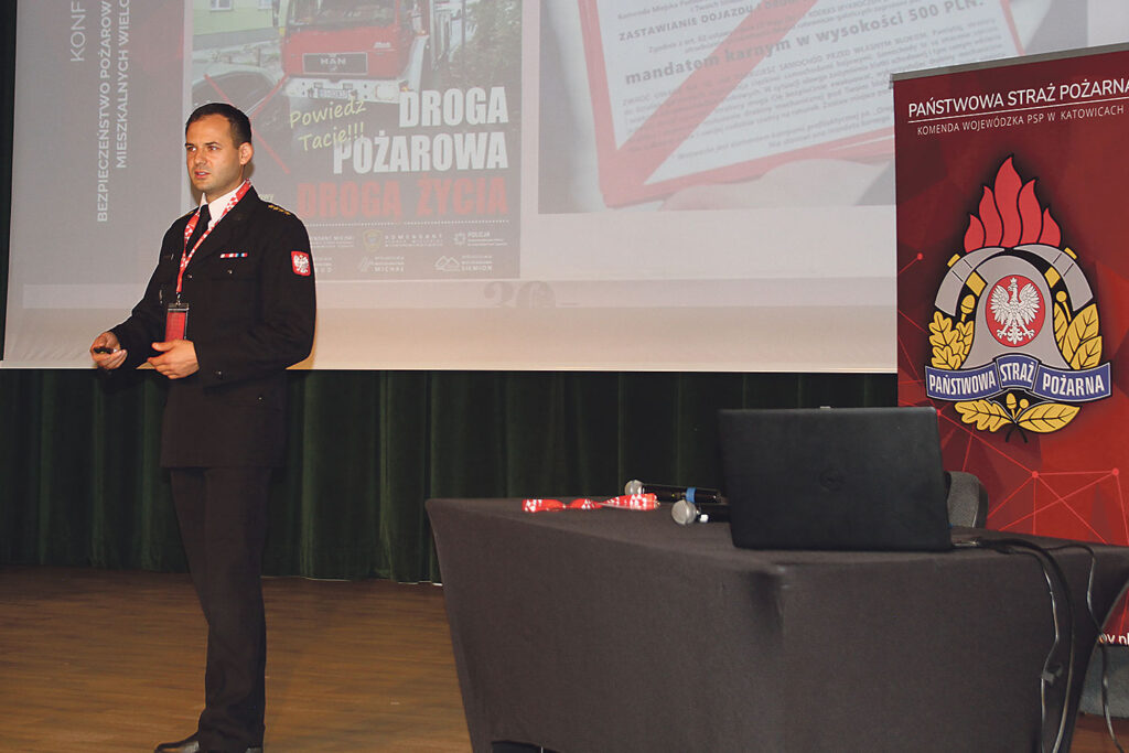 st. kpt. Mariusz Rozenberg - KM PSP w Siemianowicach Śląskich