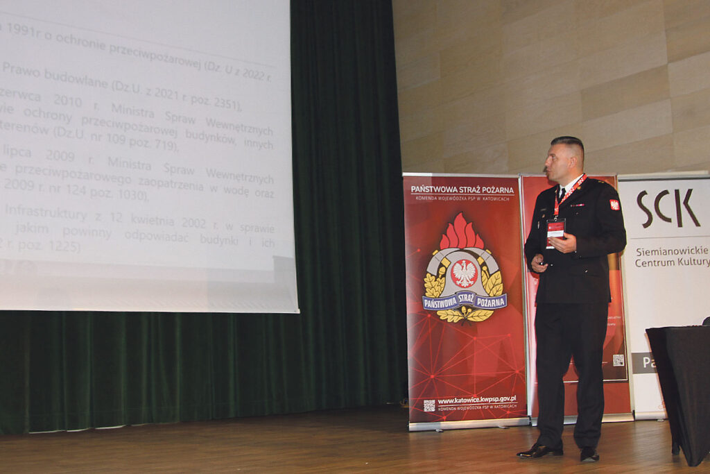 mł. kpt. Sebastian Karpiński - KM PSP w Siemianowicach Śląskich -