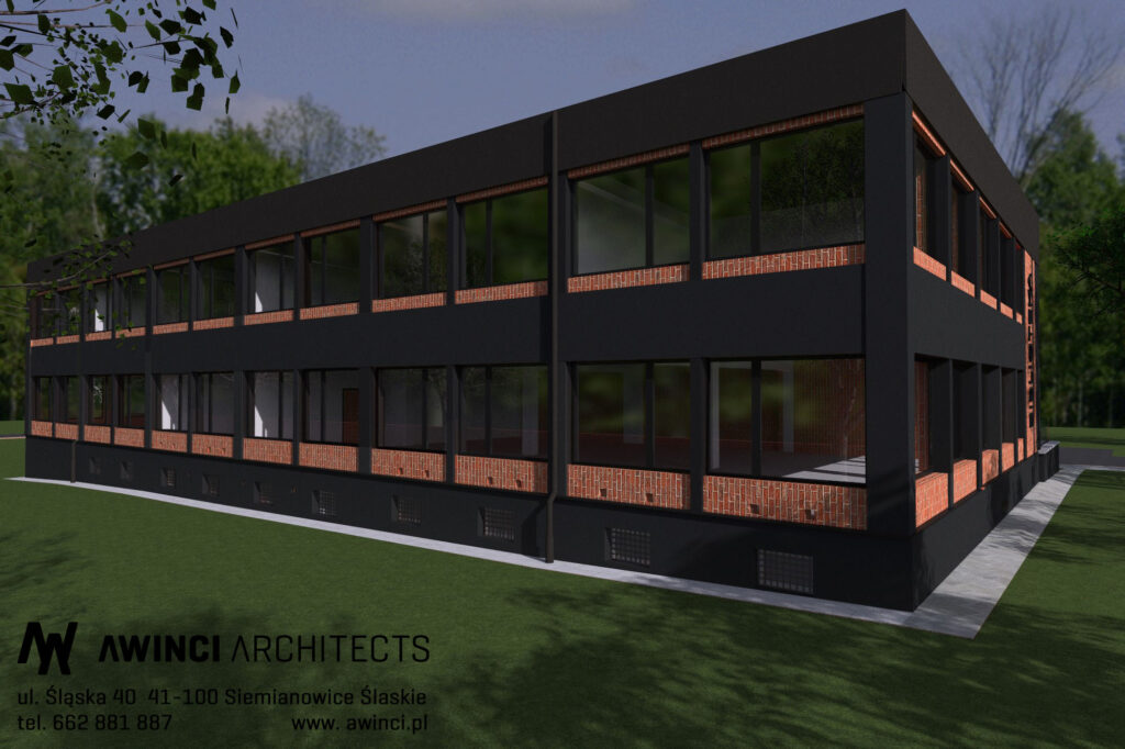 Wizualizacja przyszłego gmachu biblioteki