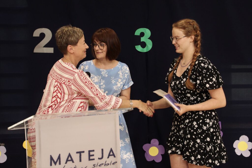 Podczas wręczania nagród