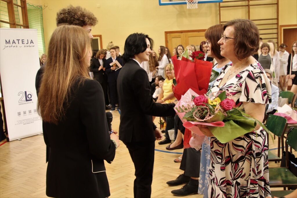 Samorząd uczniowski składa podziękowania