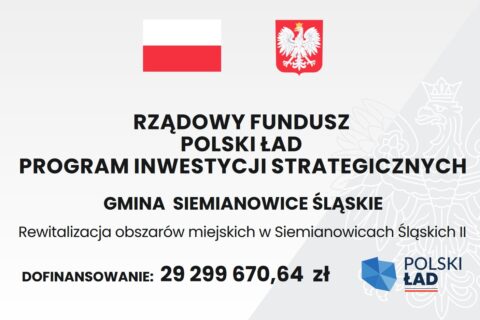 Plansza Rewitalizacja obszarów miejskich w Siemianowicach Śląskich II