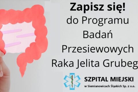 BEZPŁATNE badania kolonoskopii w ramach profilaktyki raka jelita grubego!