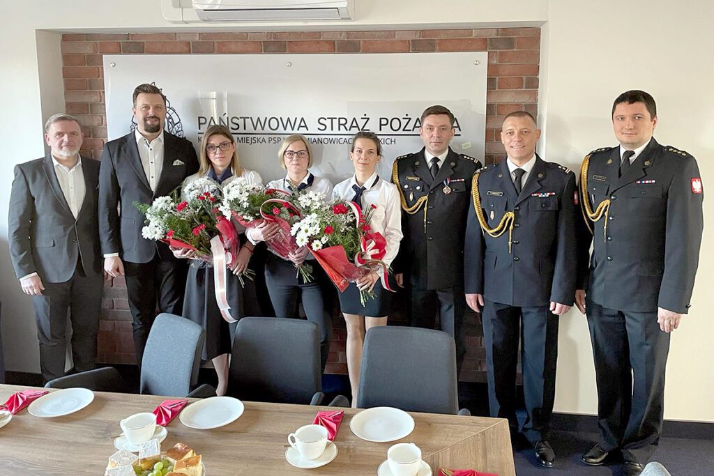 Dzień Służby Cywilnej w siemianowickiej Komendzie Państwowej Straży Pożarnej.