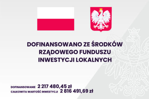 Plakat informacyjny dotyczący zadania "Nowe połączenie drogowe ul. Wł. Jagiełły z ul. Węglową"