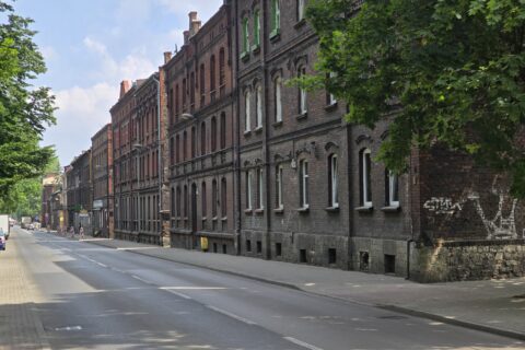 Fragment ulicy Parkowej