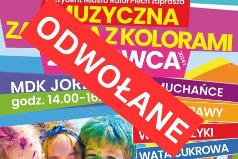 Muzyczna zabawa z kolorami Odwołana