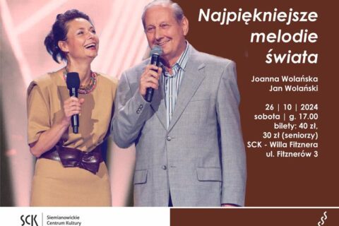 Plakat zapraszający na koncert Najpiękniejsze melodie świat