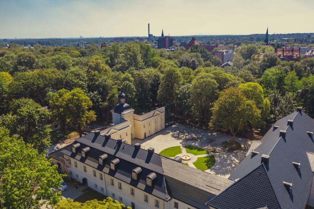 Pałac Donnersmarcków w Siemianowicach Śląskich przy ul. Fryderyka Chopina.