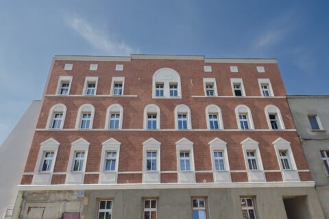 Odnowiona elewacja kamienicy przy ul. Matejki