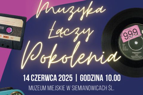 Plakat informujący o koncercie Społecznego Ogniska Muzycznego