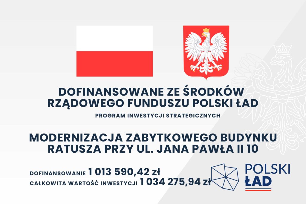 Plakat Modernizacja Ratusza
