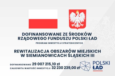 Plakat Rewitalizacja obszarów miejskich III