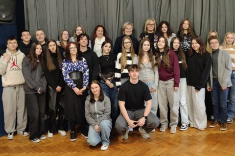 Uczniowie polscy biorący udział w projekcie FERS