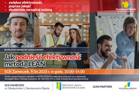 Grafika promująca Bezpłatne Warsztaty Biznesowe