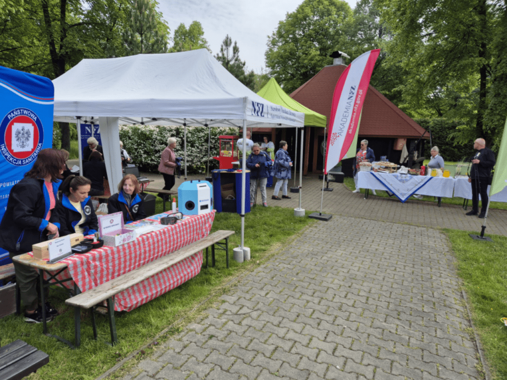 Stoiska na Międzypokoleniowym Festynie Profilaktycznym