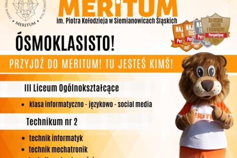 Zapraszamy do III LO i Technikum nr 2 w Meritum
