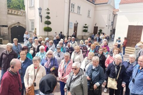 Siemianowiccy seniorzy na Jasnej Górze.