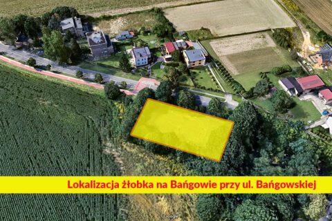 Grafika ukazująca lokalizację żłobka na Bańgowie