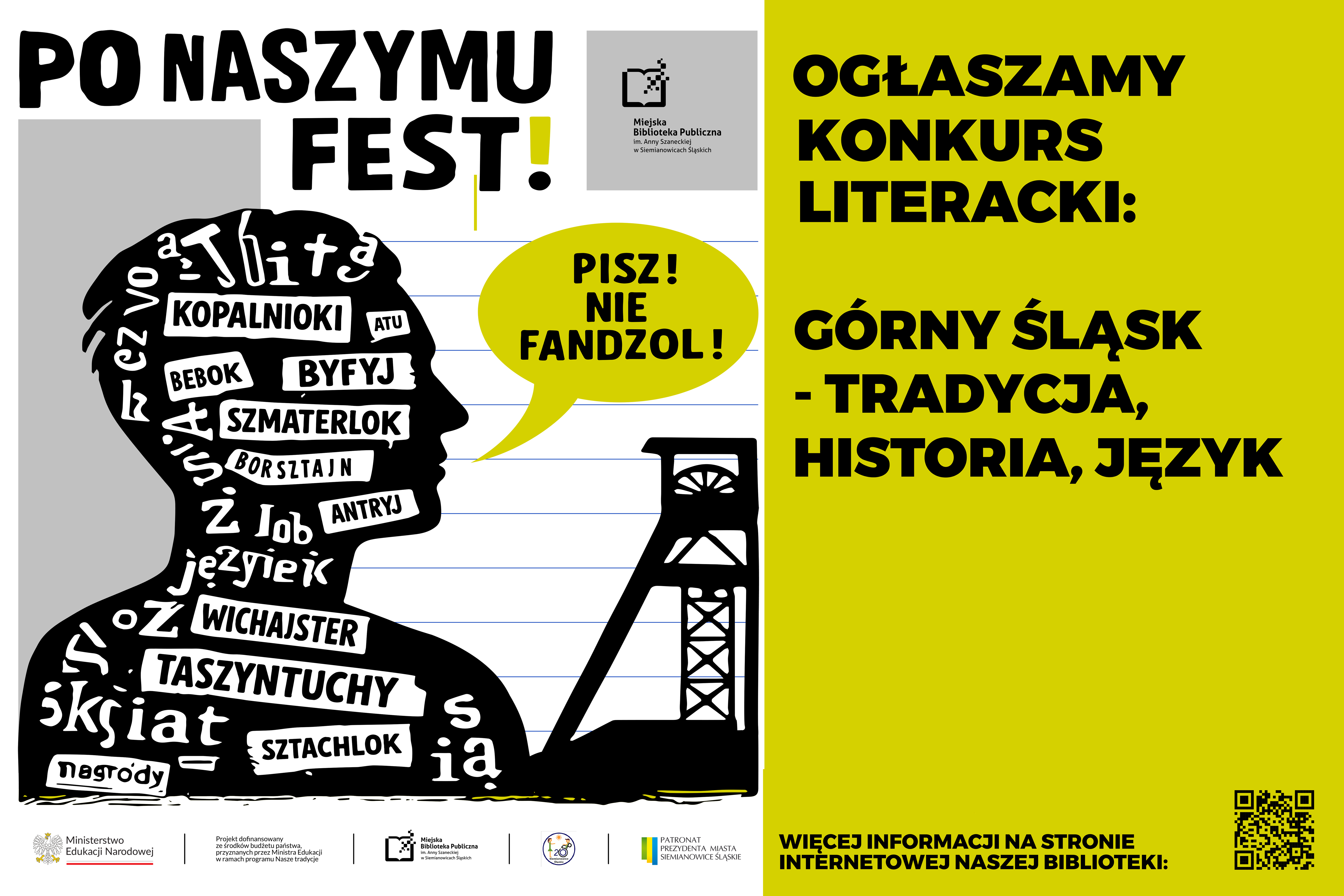 Pisz o Śląsku sercem – konkurs literacki Miejskiej Biblioteki Publicznej