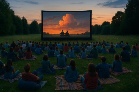Plenerowe Kino na Rzęsie