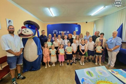 Laureaci konkursu "Bezpieczne wakacje"