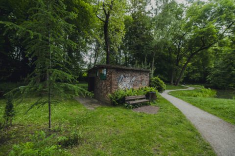 Rybaczówka w Parku Górnik w Michałkowicach