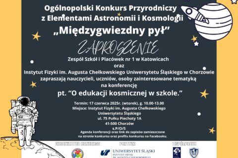 Grafika zapraszająca na konferencję