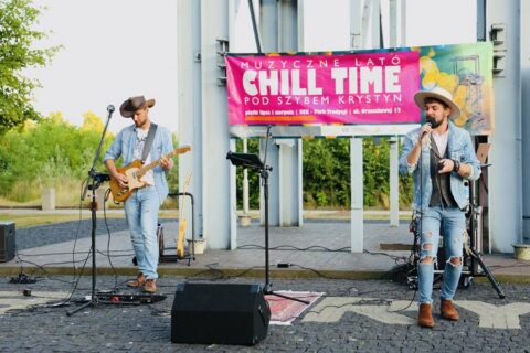 Pierwszy koncert z cyklu Chill Time pod Szybem Krystyn w SCK - Parku Tradycji