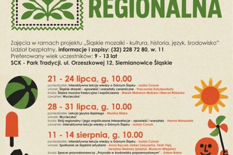 Plakat zapraszający na Letnią Akademię Regionalną