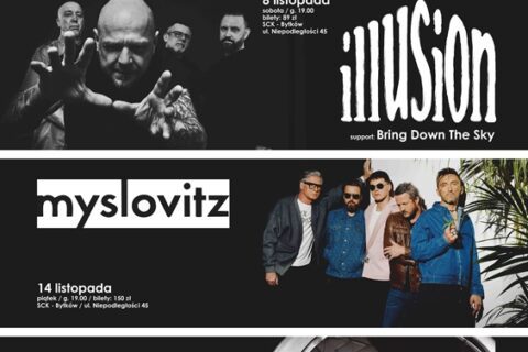 Zaproszenie na jesienne koncerty do SCK-Bytków