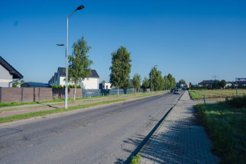 Nawierzchnia ulicy Domina