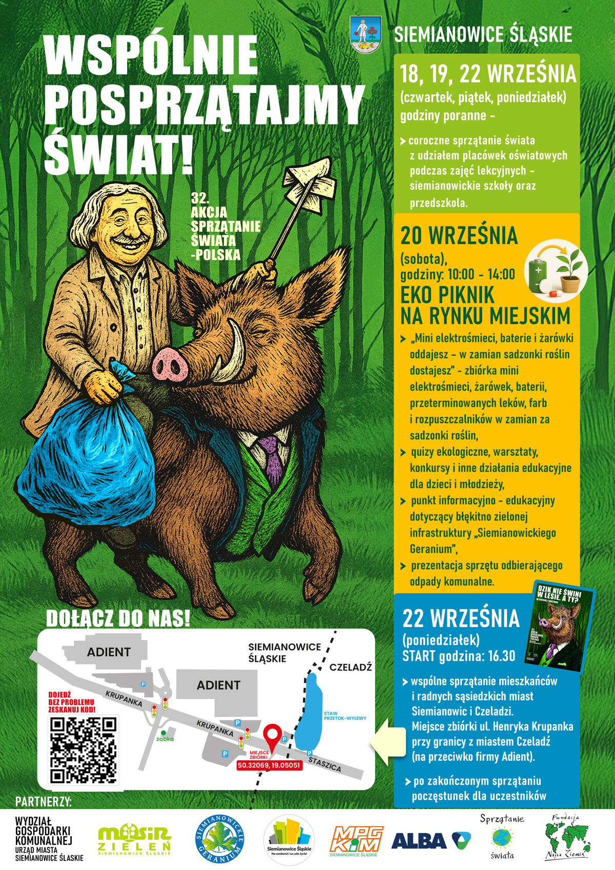 Sprzątamy świat w Siemianowicach! Dołącz do eko-akcji