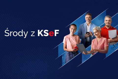 grafika związana z akcją urzędu skarbowego pn. środy z KSeF.