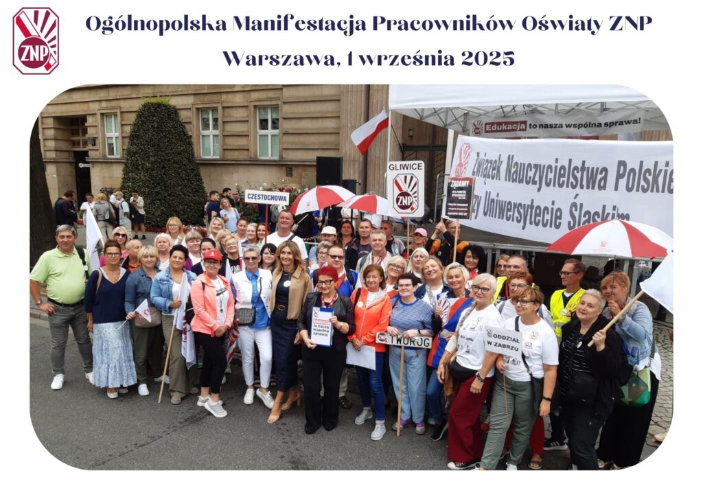 Członkowie siemianowickiego oddziału ZNP