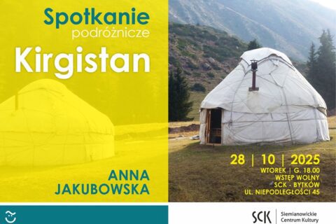 Zaproszenie na październikowe Spotkanie Podróżników w SCK - Bytków