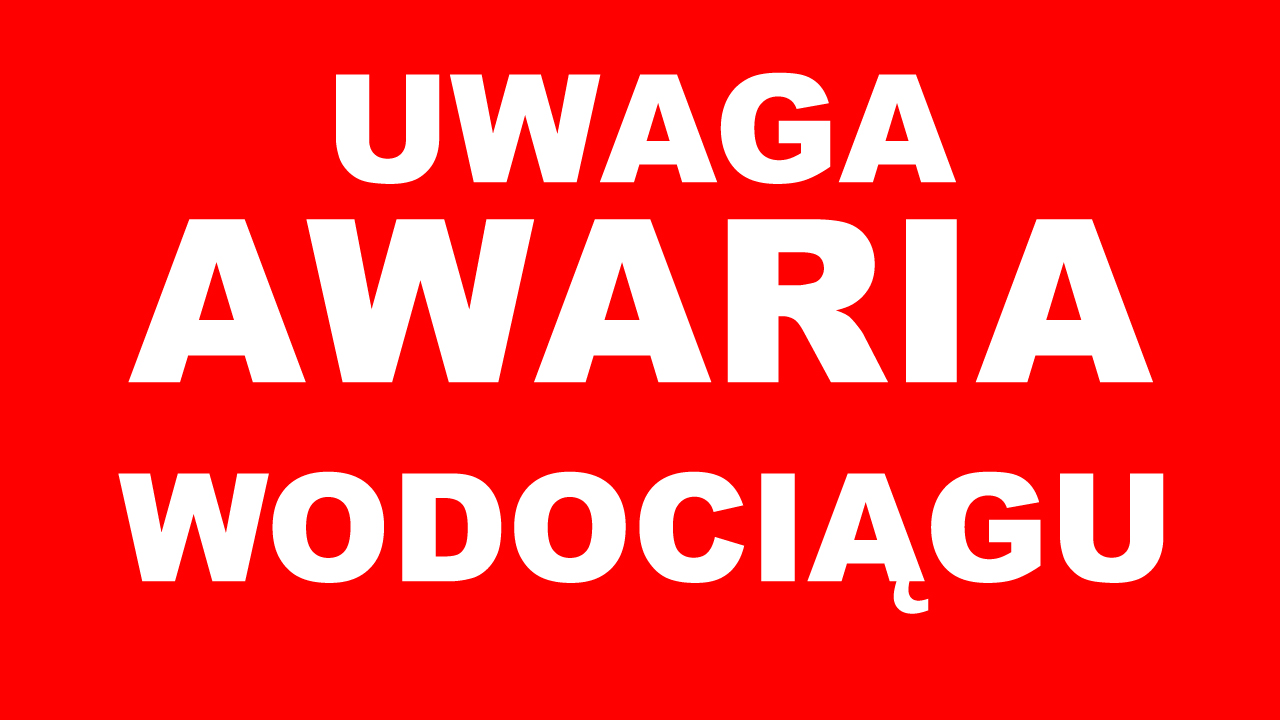 UWAGA! Awaria wodociągu na Bańgowie i Przełajce