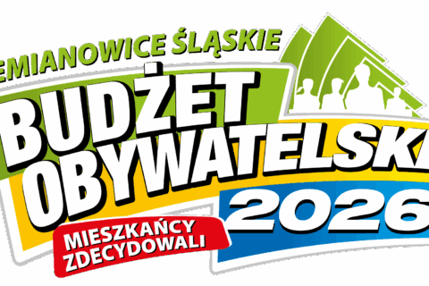 Logo Budżetu Obywatelskiego 2026 z dopiskiem- Mieszkańcy zdecydowali