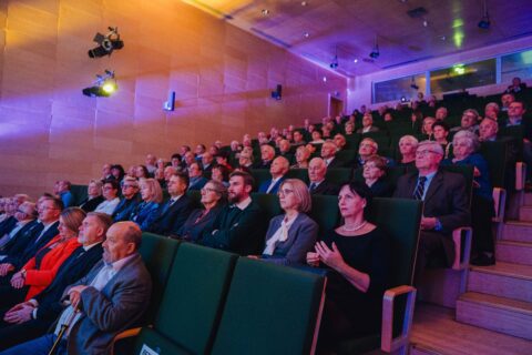 Uczestnicy Uroczystej Gali Hutniczej, która odbyła się w SCK Park Tradycji.