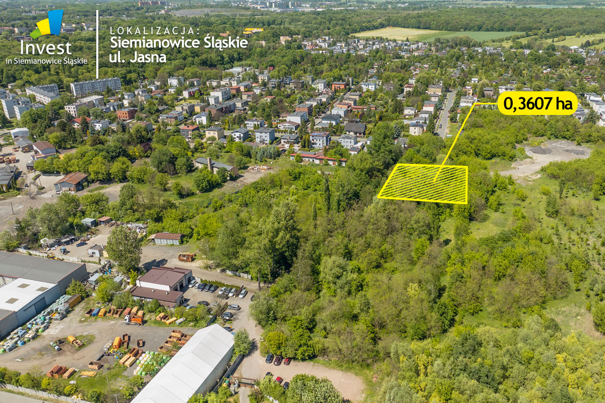 Sprzedaż działek niezabudowanych przy ul. Jasnej