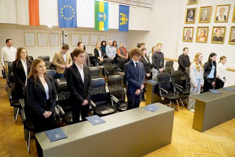 Młodzieżowa Rada Miasta Siemianowic Śląskich kadencji 2025-27.