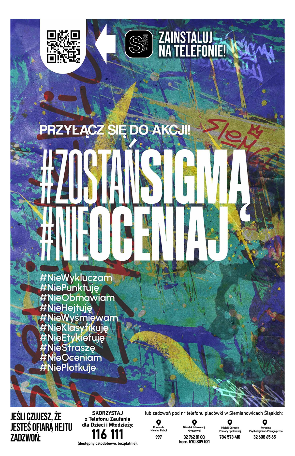 Kampania społeczna „Zostań Sigmą, nie oceniaj” nabiera rozpędu!