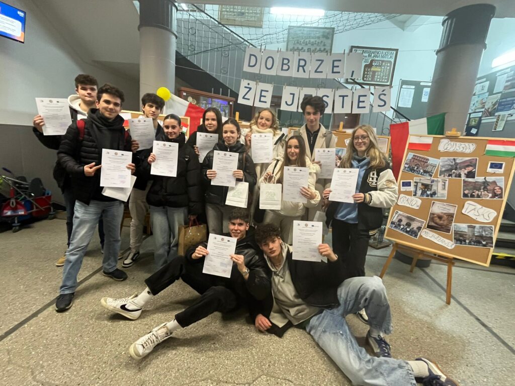 Pożegnanie - po otrzymaniu certyfikatów.