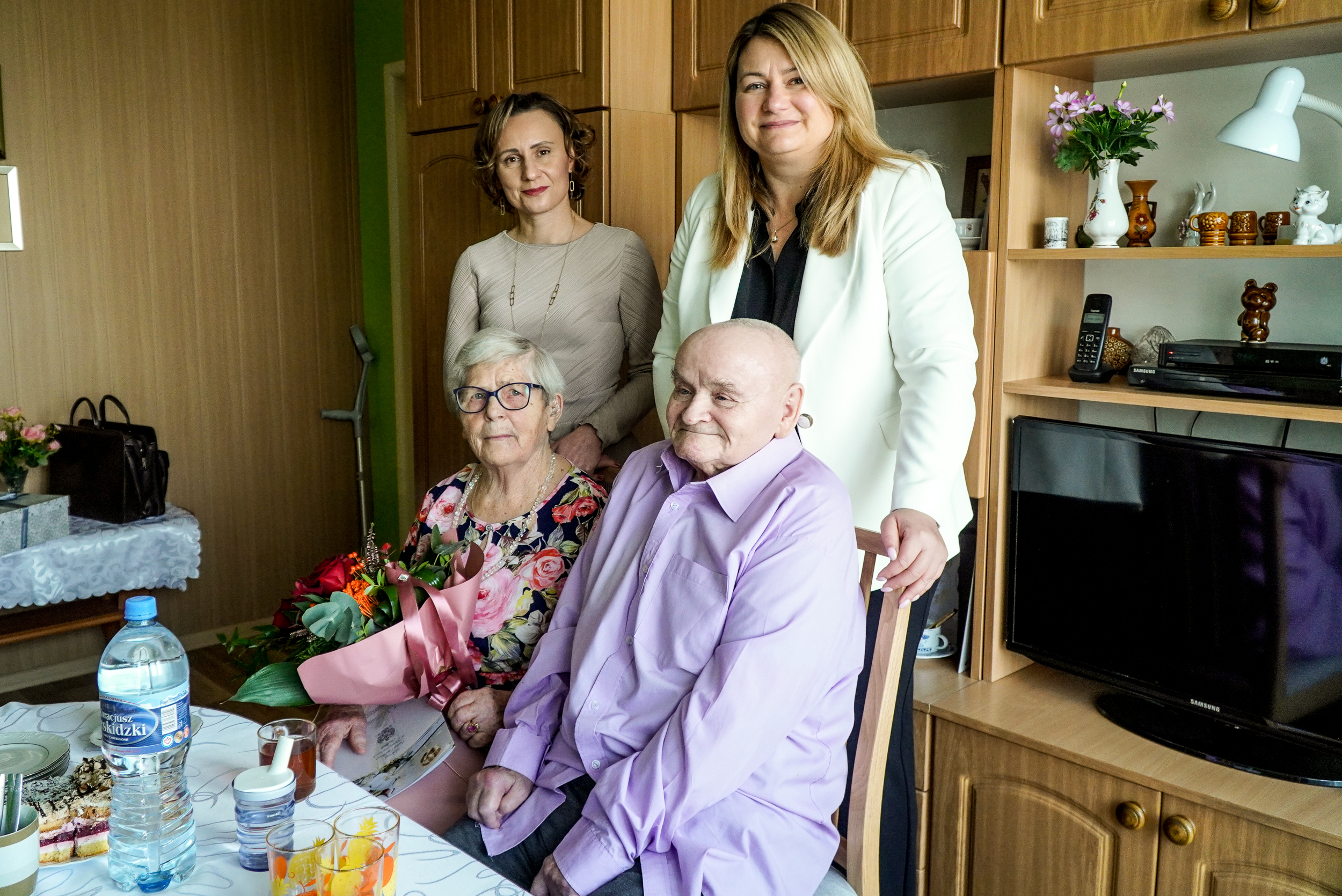 Wizyta u Jubilatów – Diamentowe Gody Państwa Marii i Jana Kuklów